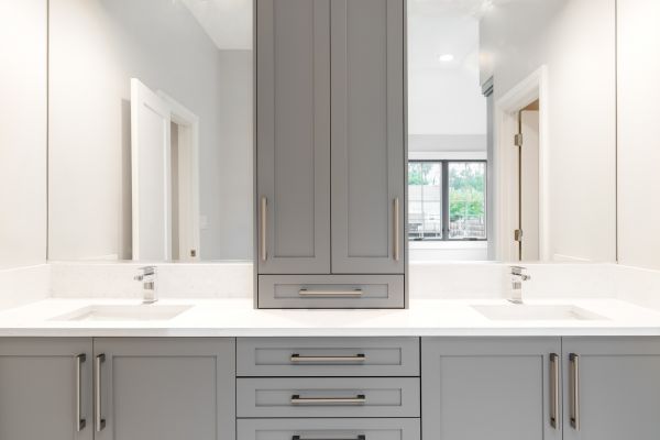 Bathroom Cabinet Refacing in Marshall