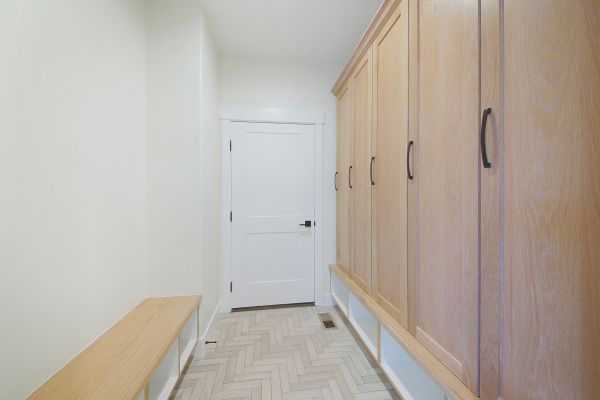 Mudroom Cupboard Installation in Marshall