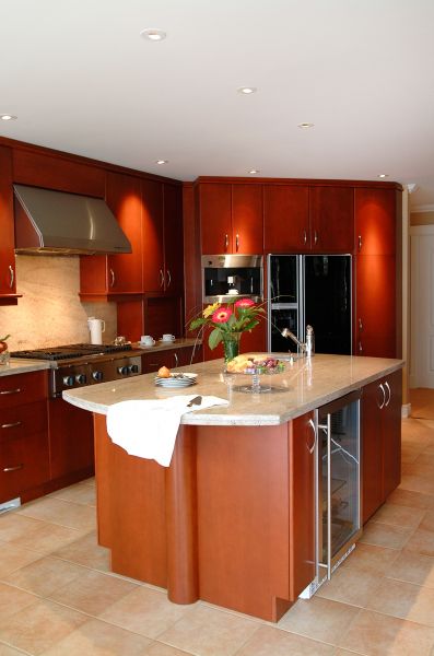 Cherry Cabinet Repair in Marshall